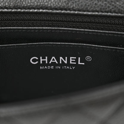 Chanel Caviar Quilted Mini Rectangular Flap Black 6 of 11