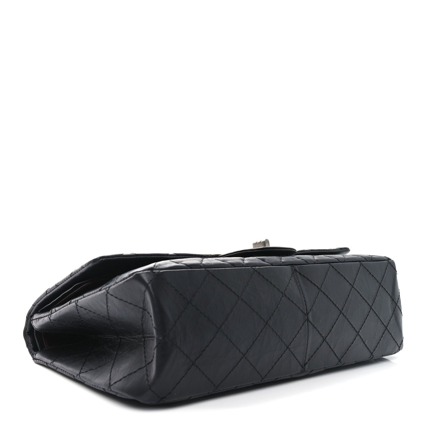 Chanel Aged Calfskin Quilted 2.55 Reissue 227 Flap Black 4 of 10