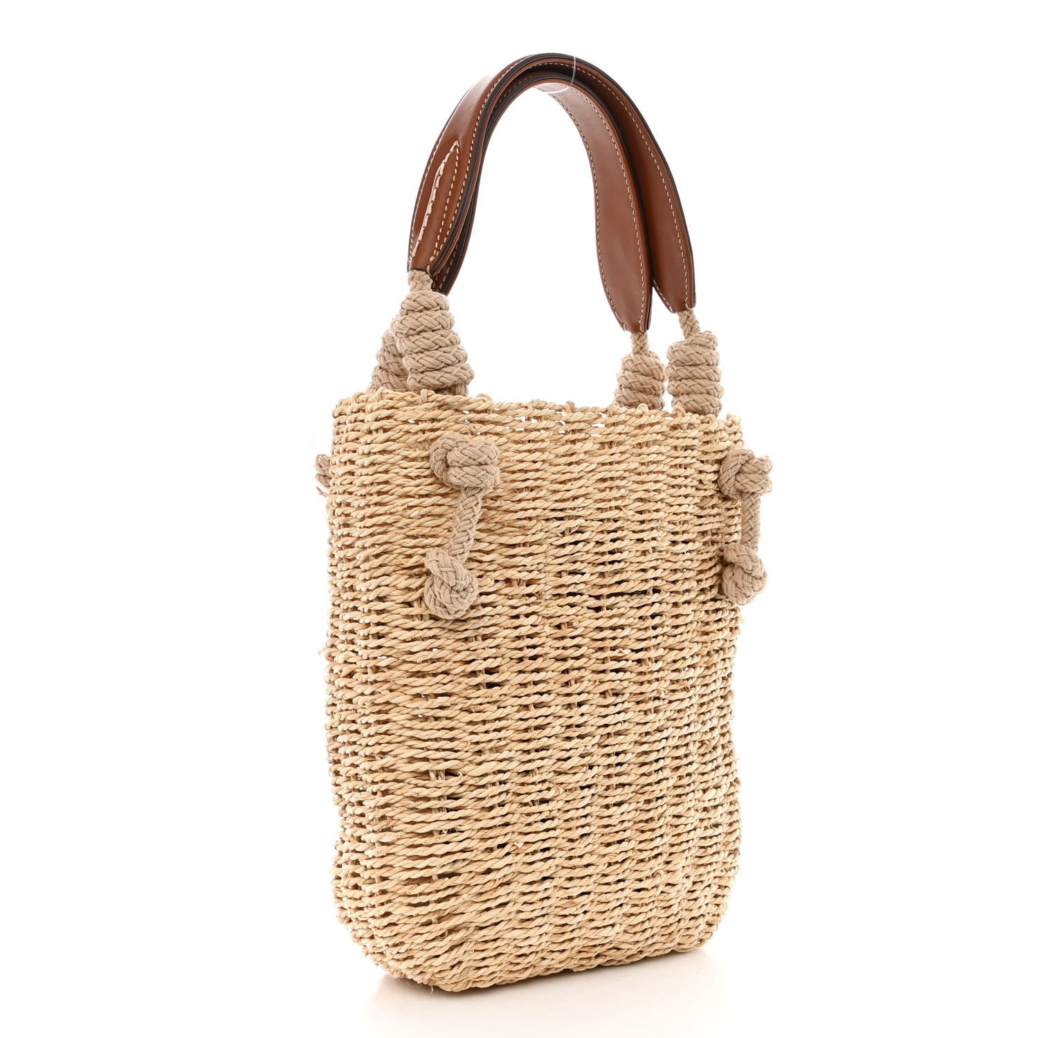 Prada Mais Vitello Bucket Bag Naturale Cognac 4 of 12