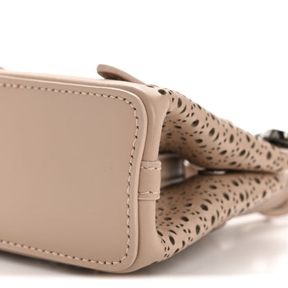 Alaia Calfskin Vienne Wave Mini Mina Bag Sable 10 of 10