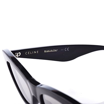 Celine Acetate Cat Eye Sunglasses CL40019I Black 5 of 9