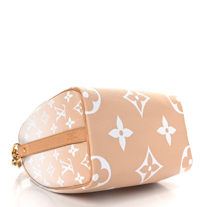 Louis Vuitton Monogram Giant By The Pool Speedy Bandouliere 25 Brume 4 of 10