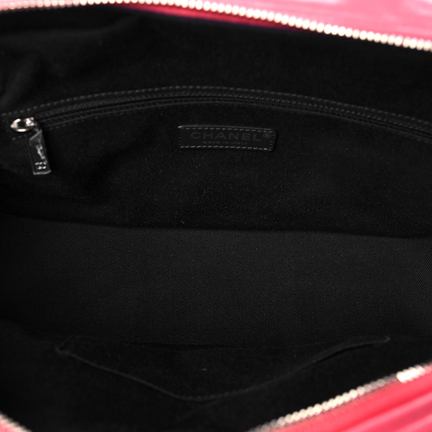 Aged Calfskin Quilted Small Express Bowling Bag Pink