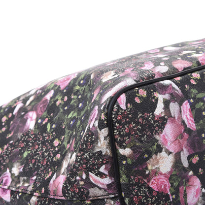 Givenchy Textured Coated Canvas Roses Camouflage Print Large Antigona Tote Black 5 of 10