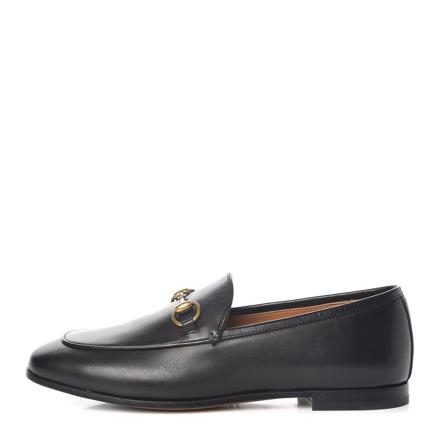 Calfskin Womens Jordaan Loafers 35.5 Black
