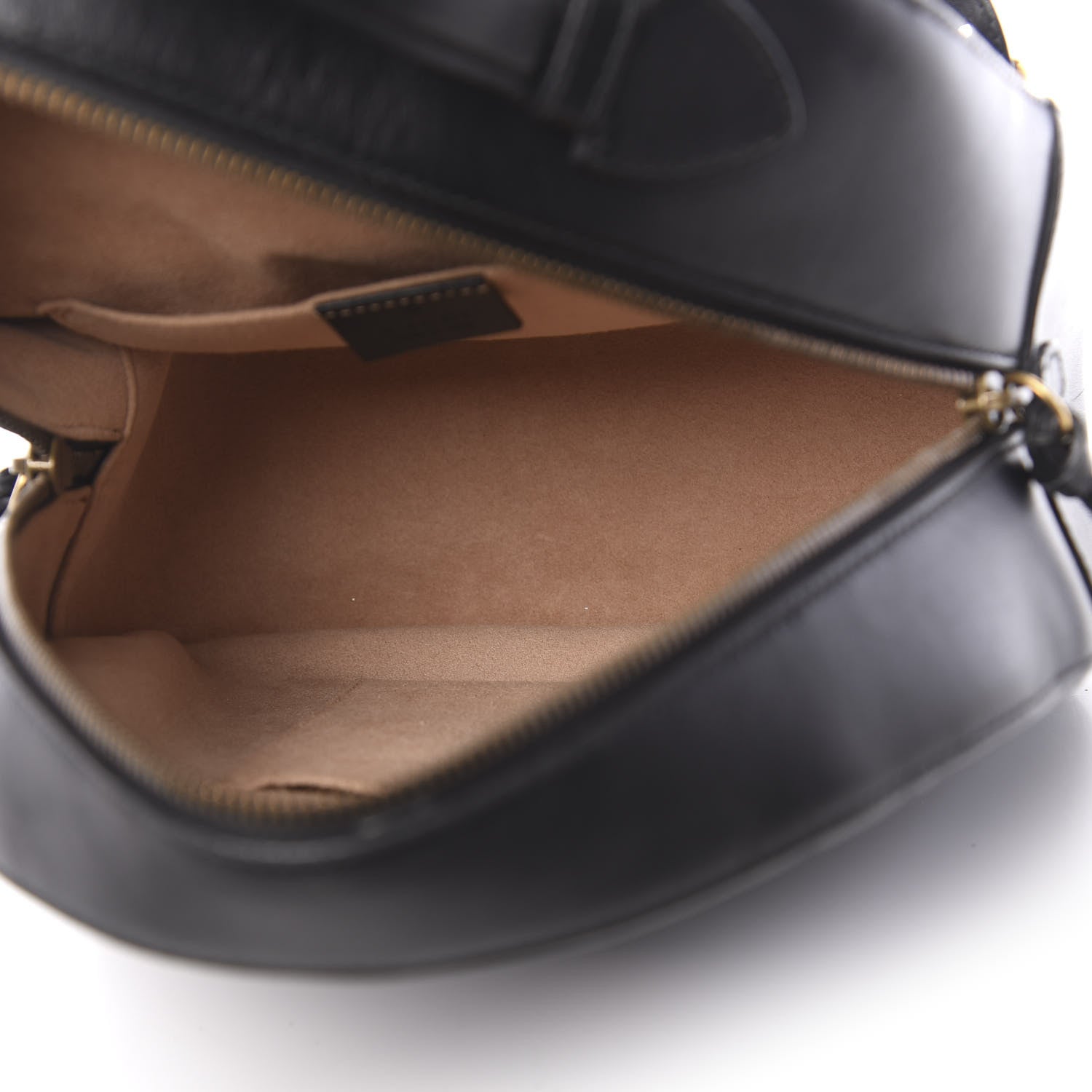 Gucci Calfskin Matelasse GG Marmont Dome Backpack Black 1 of 3