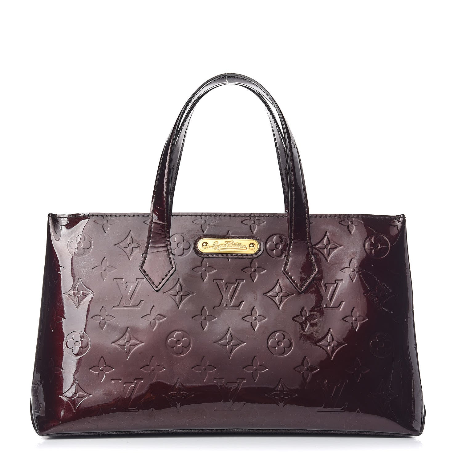 Louis Vuitton Vernis Wilshire PM Amarante 1 of 6