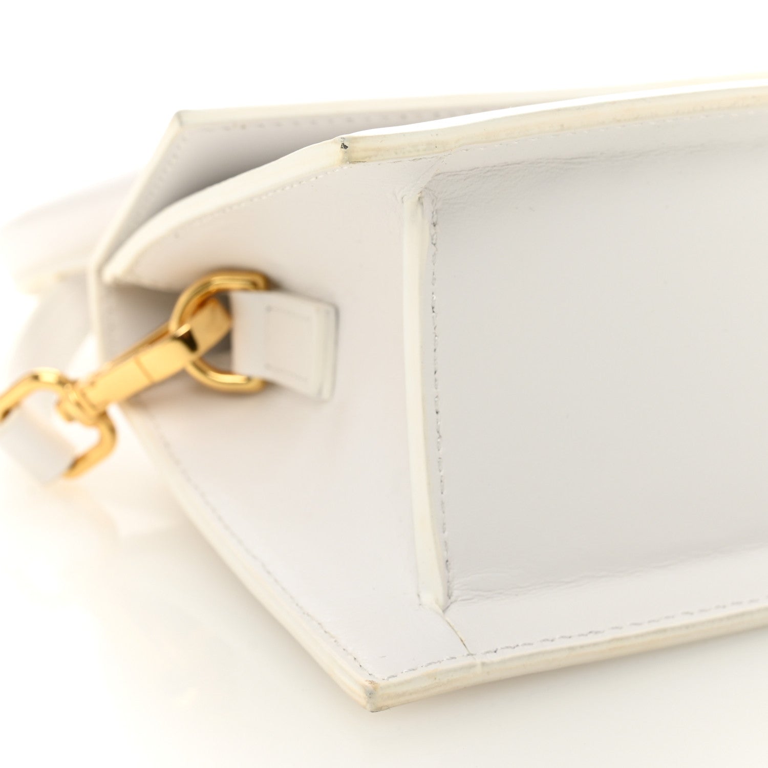 Jacquemus Smooth Calfskin Le Chiquito Moyen White 7 of 9