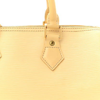 Louis Vuitton Epi Speedy 25 Ivory 7 of 16