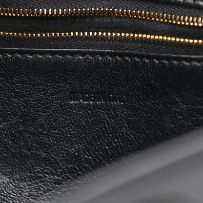 Balenciaga Semi Shiny Smooth Calfskin XS Downtown Shoulder Bag Black 7 of 15