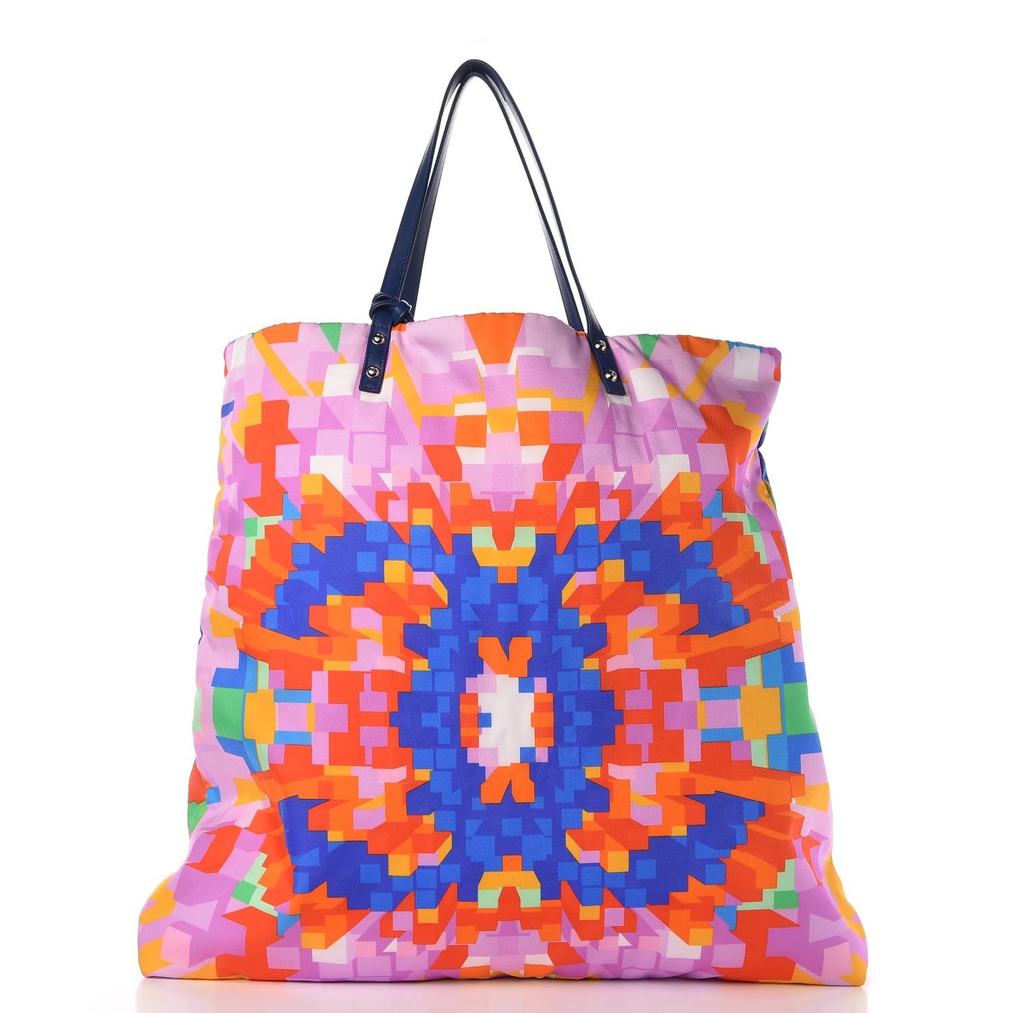 Nylon Printed CC Tote Multicolor