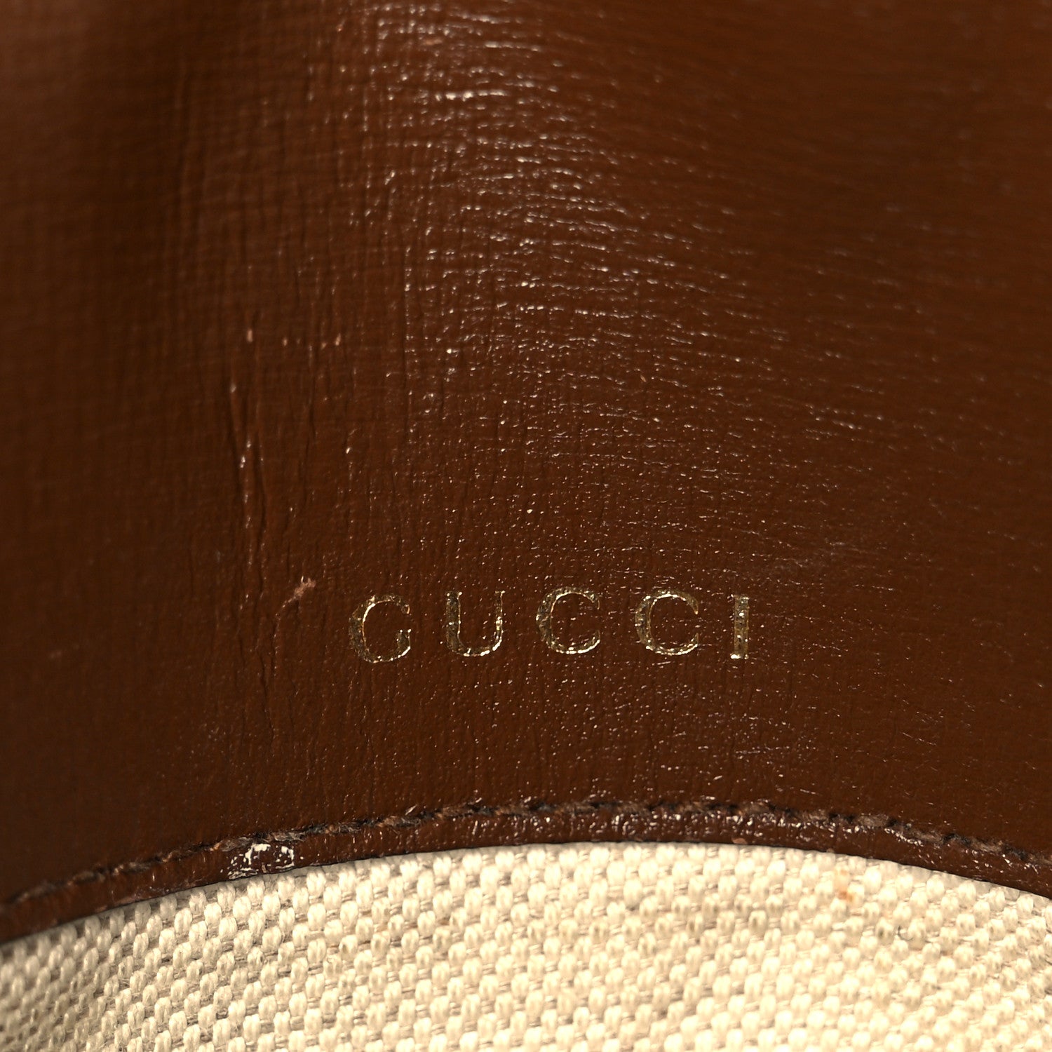 Gucci GG Supreme Monogram Web Mini Horsebit 1955 Shoulder Bag Beige Brown Sugar 7 of 13