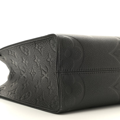 Louis Vuitton Empreinte Monogram Giant Onthego PM Black 9 of 10