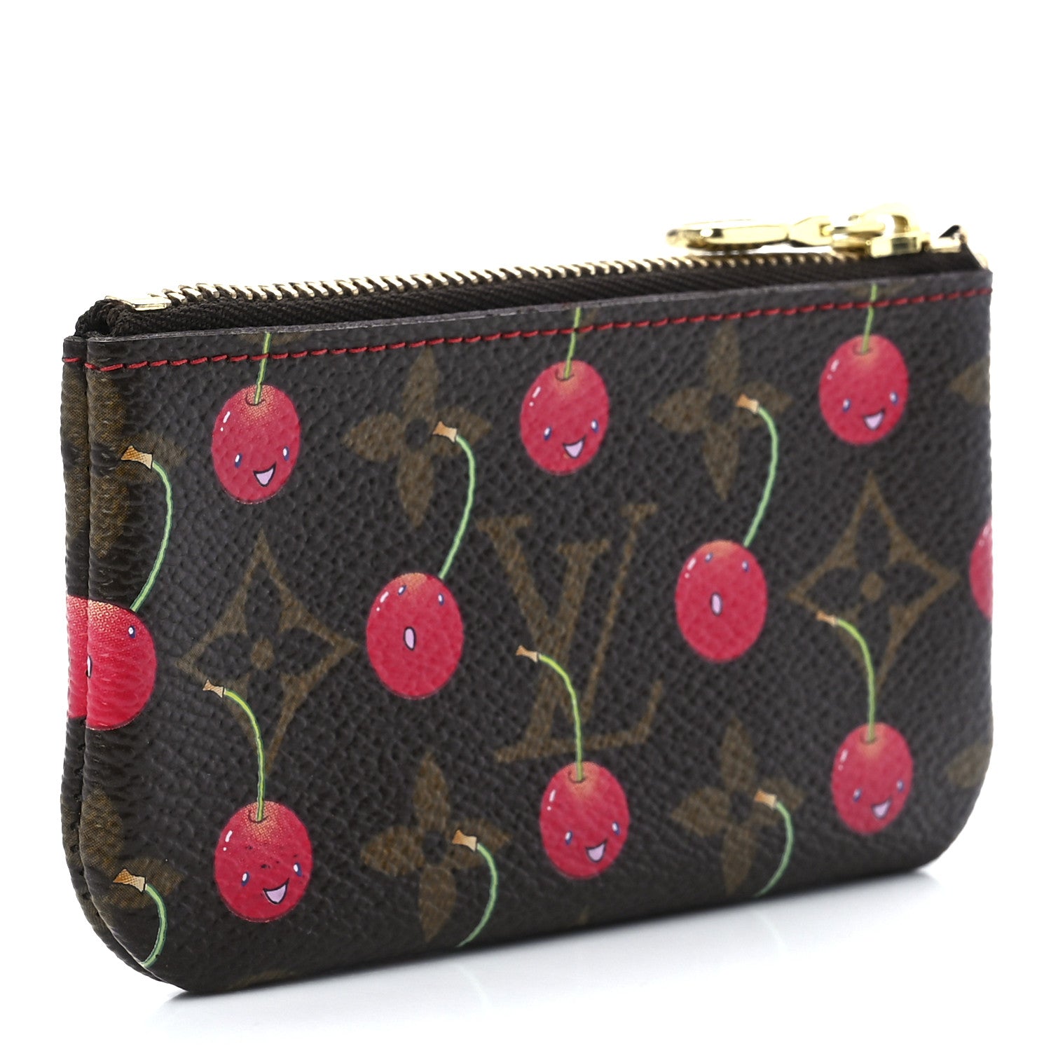Louis Vuitton Monogram Cerises Key Pouch 3 of 10
