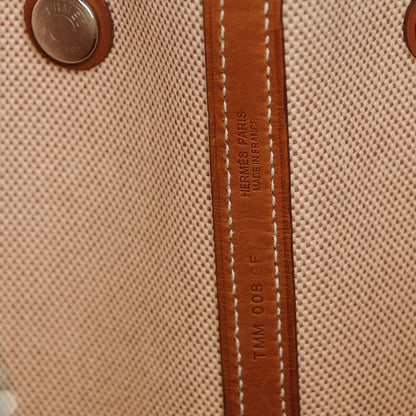 Hermes Barenia Toile Garden Party 36 MM Tote Ecru 7 of 8