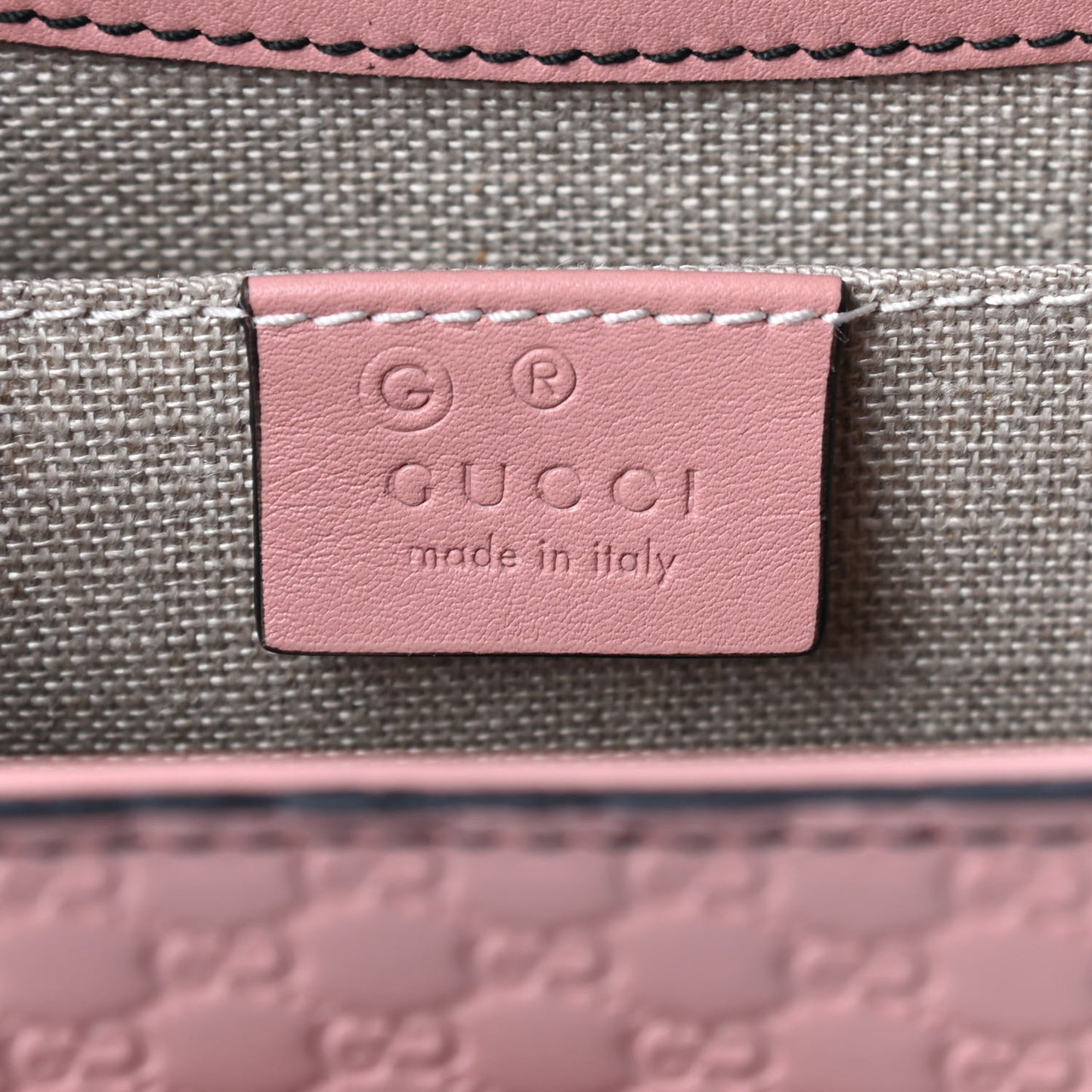 Microguccissima Medium Emily Chain Shoulder Bag Soft Pink
