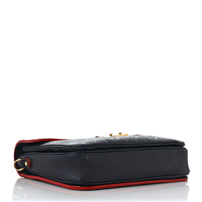 Louis Vuitton Empreinte Pochette Metis Marine Rouge 4 of 10