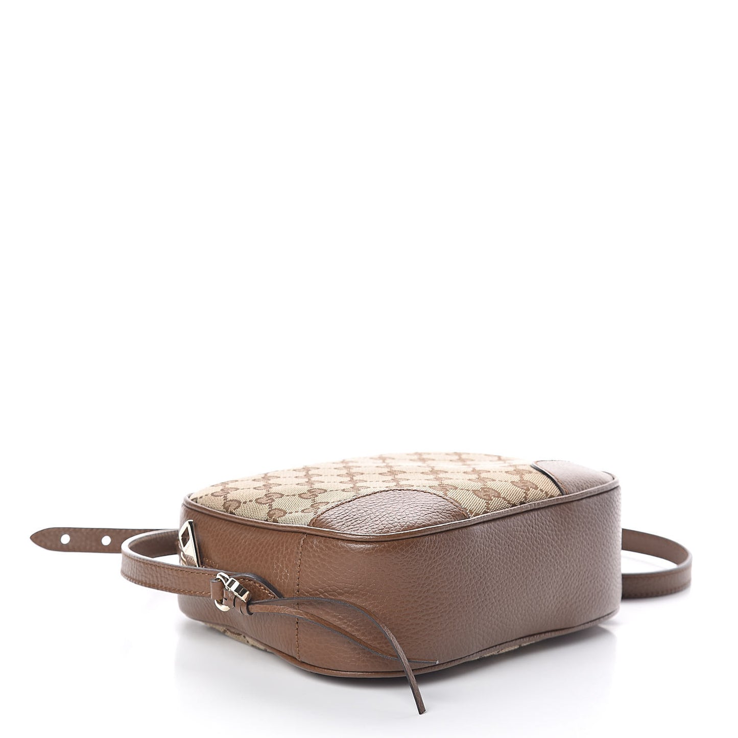 Monogram Mini Bree Messenger Bag Beige Tabacco