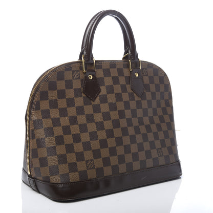 Louis Vuitton Damier Ebene Alma PM 3 of 12