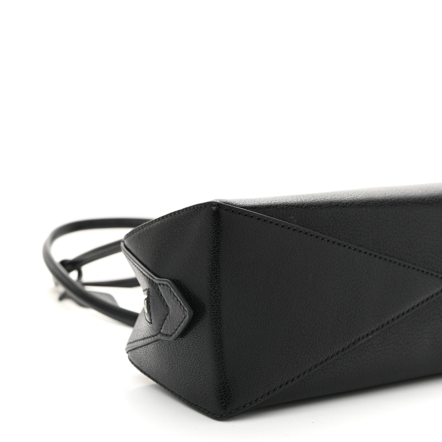 Goatskin Medium Le Teckel Bag Black
