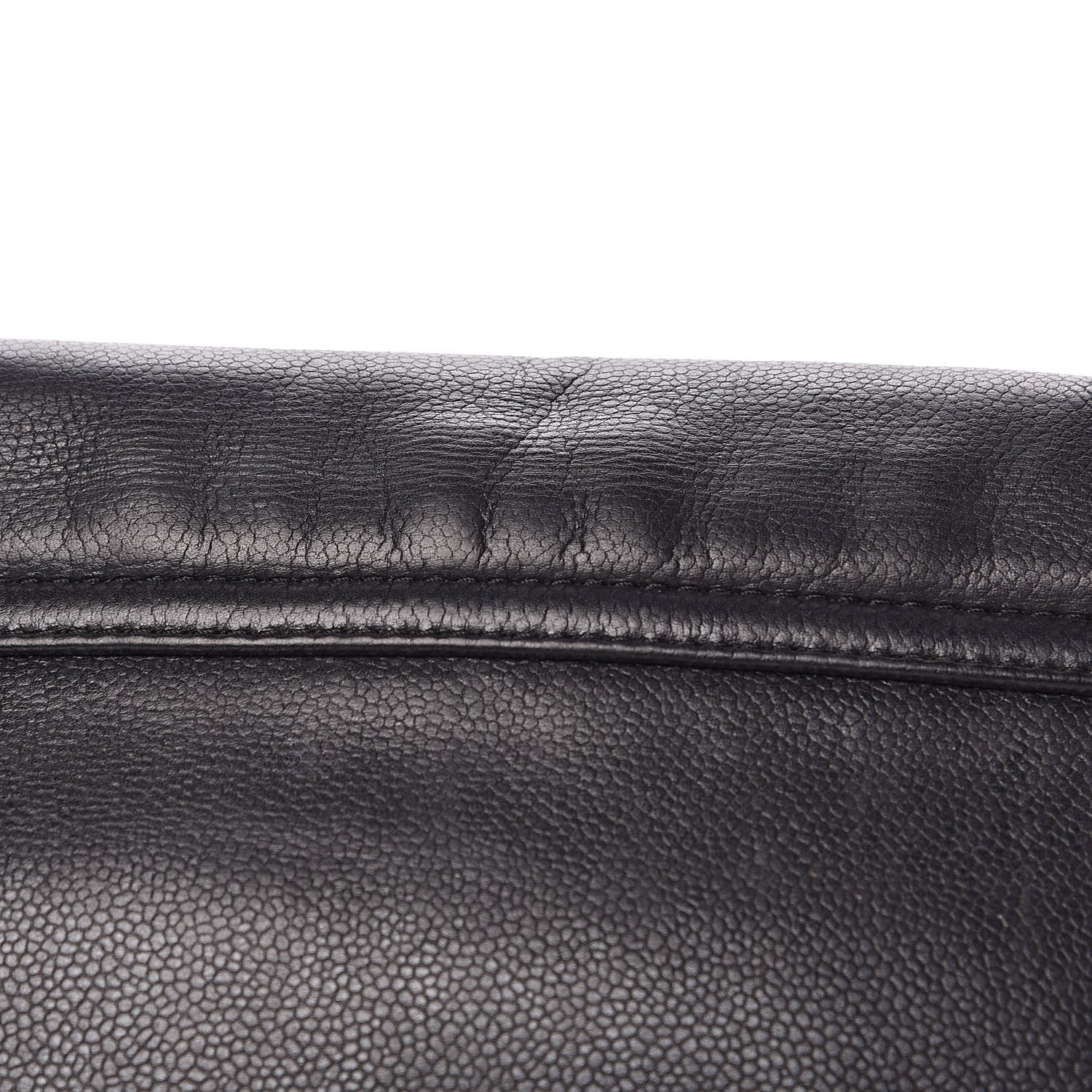 Chanel Caviar Half Moon Large Flap Black 14 of 15