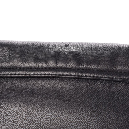 Chanel Caviar Half Moon Large Flap Black 14 of 15