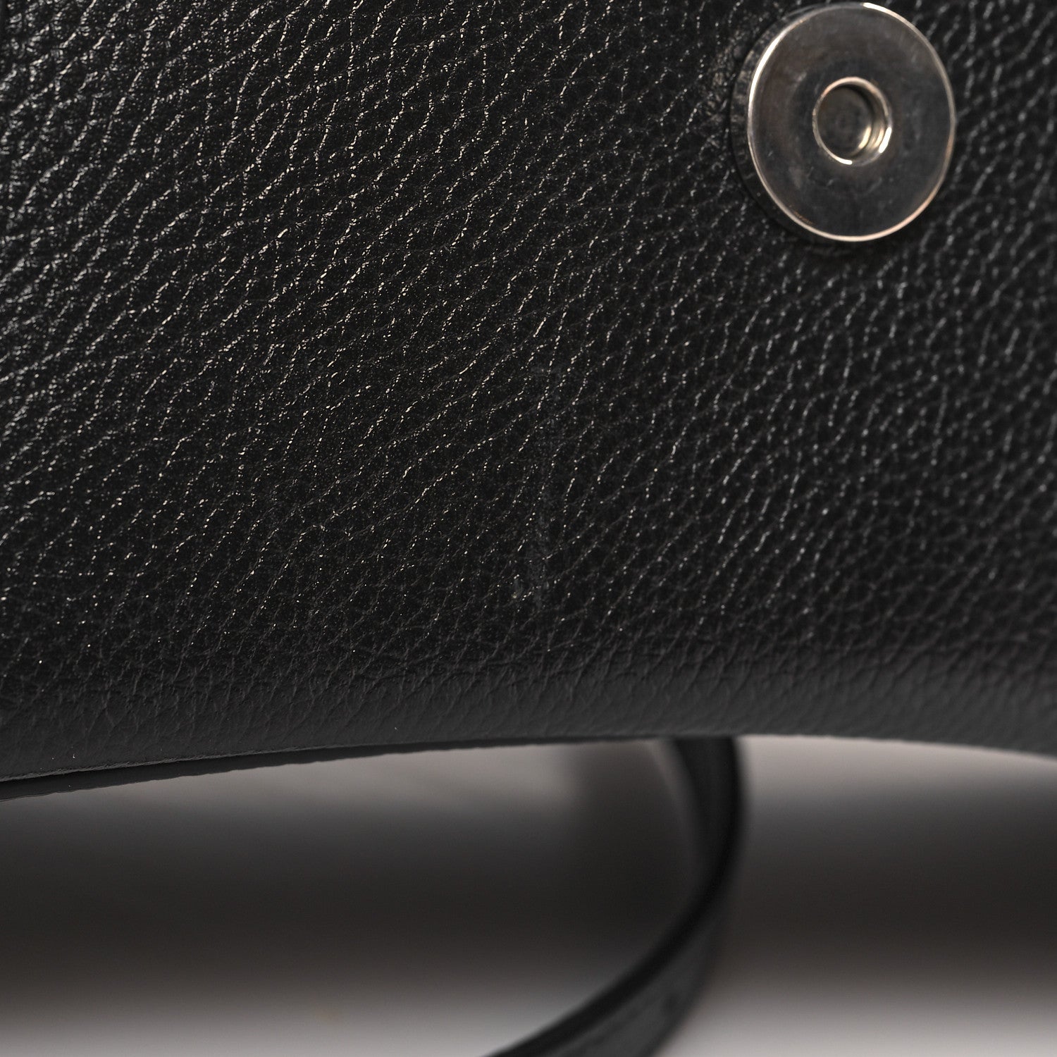 Balenciaga Grained Calfskin Medium Hourglass Top Handle Bag Black 11 of 12