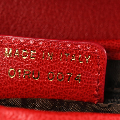 Christian Dior Pony Hair Leopard Saddle Bag Red 7 of 13