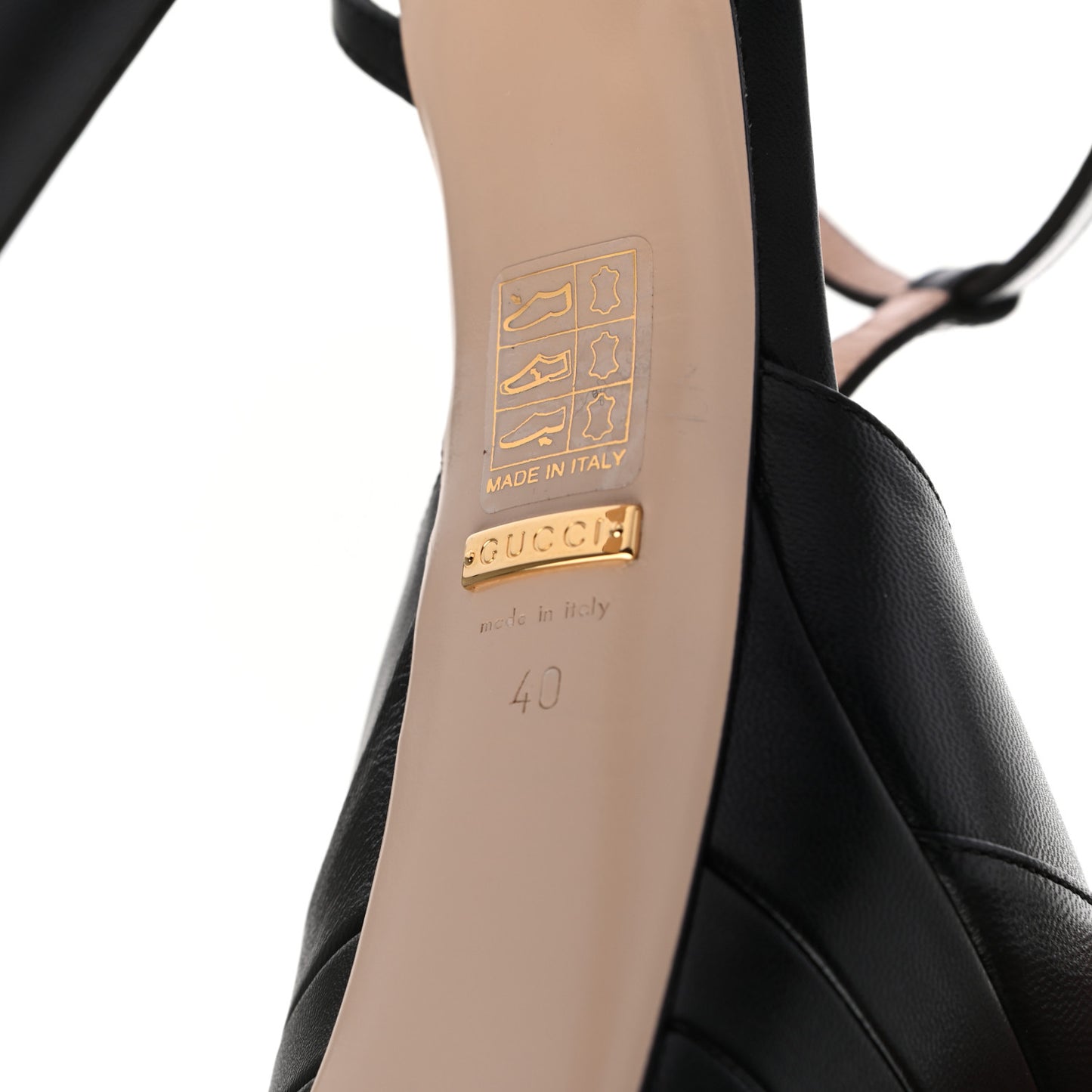 Malaga Kid Angel T-Strap Platform High Heel Pumps 40 Black