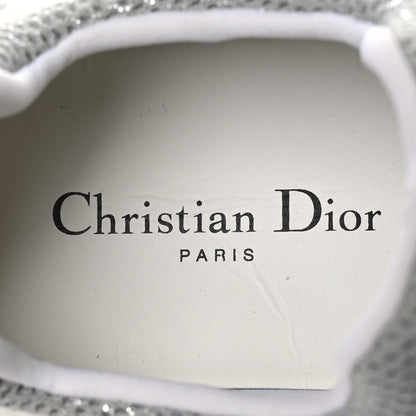 Christian Dior Technical Fabric Nylon Camouflage Womens D-Wander Sneakers 40 Silver 7 of 9