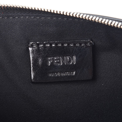 Fendi Vitello Liberty Studded Zip Pouch Black Multicolor 6 of 8