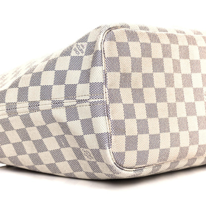 Louis Vuitton Damier Azur Neverfull MM 9 of 17