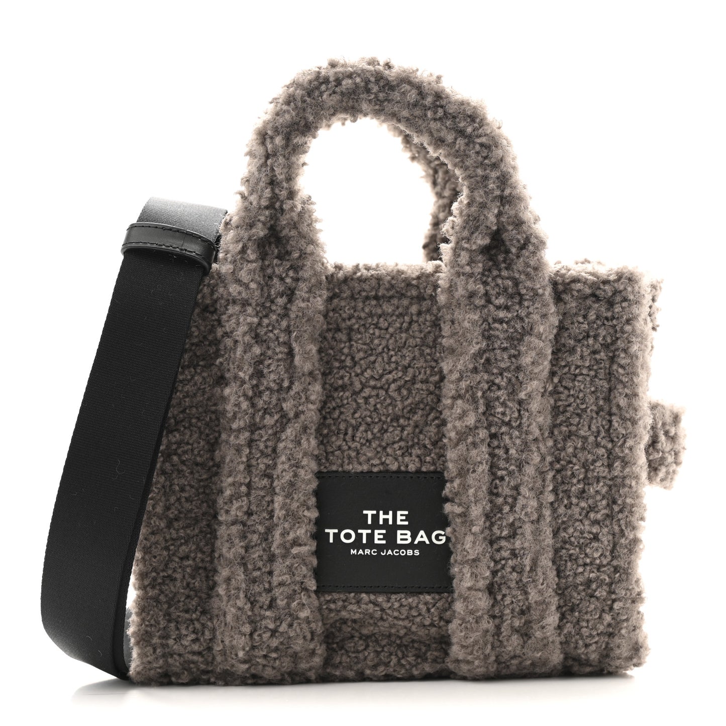 Polyester Cotton The Teddy Traveler Tote Bag Grey