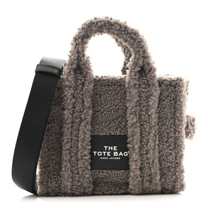 Marc Jacobs Polyester Cotton The Teddy Traveler Tote Bag Grey 1 of 10