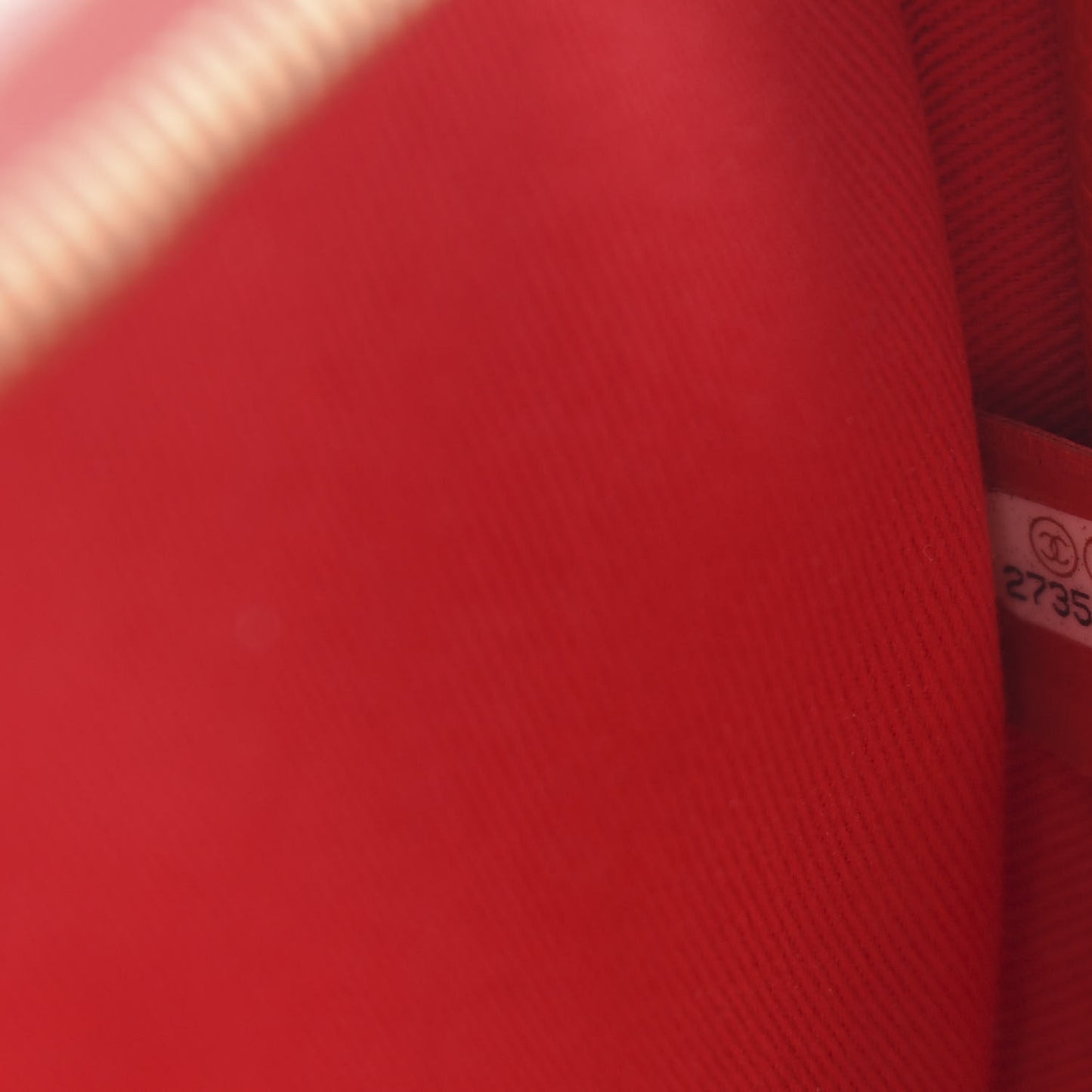 Grained Calfskin Quilted Waist Bag Red