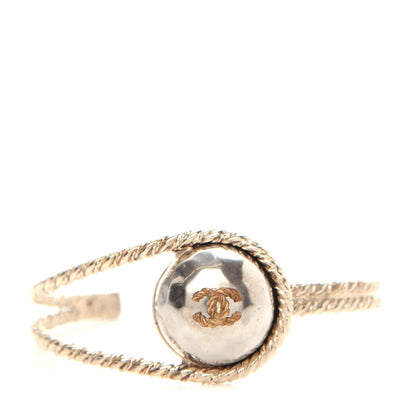 Chanel Pearl CC Cuff Gold 1 of 5