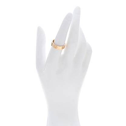 Cartier 18K Yellow Gold 5.5mm LOVE Ring 55 7.25 2 of 4