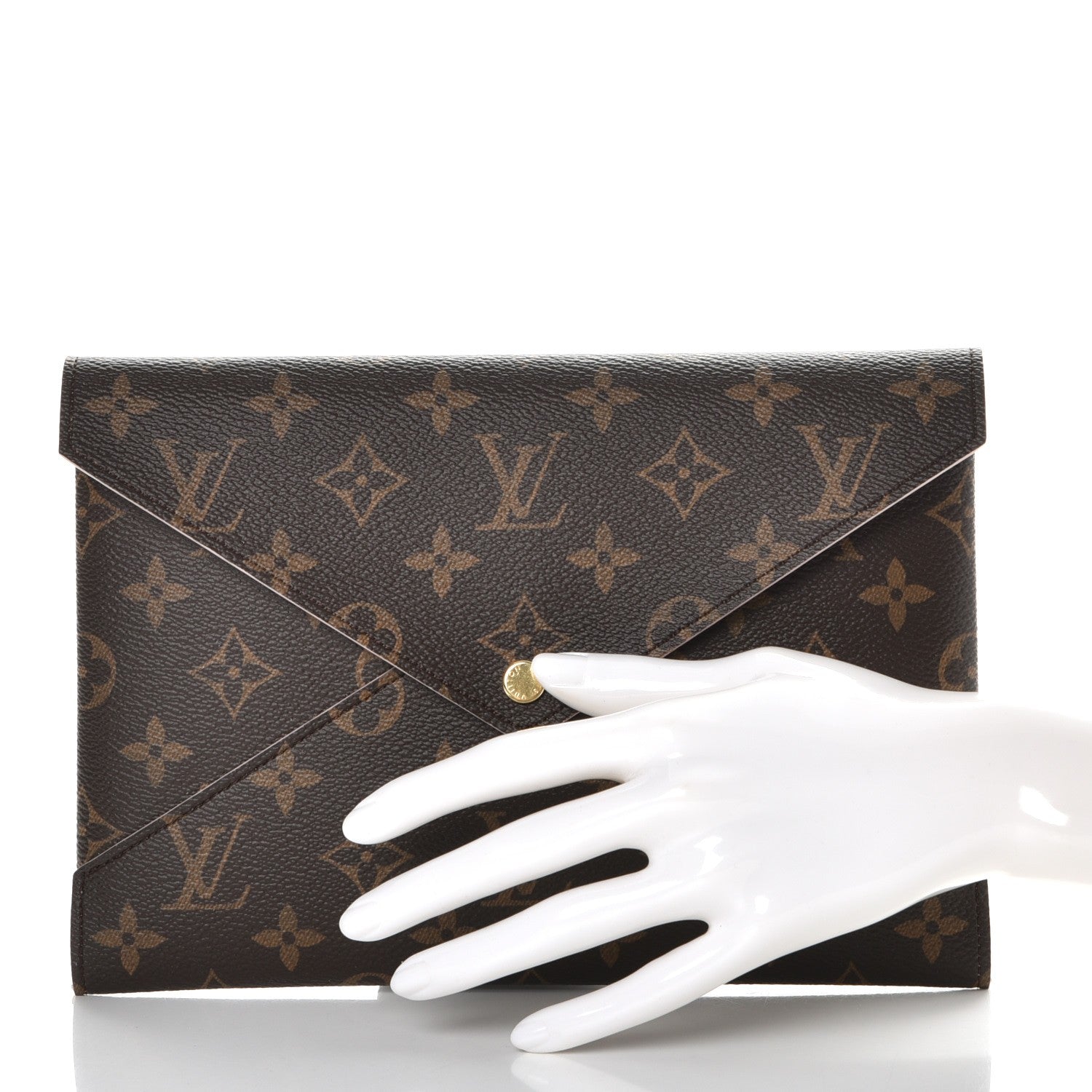 Louis Vuitton Monogram Large Kirigami Pochette Insert Rose Ballerine 2 of 8