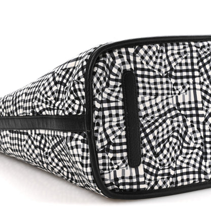 MCM Visetos Large Liz Reversible Shopper Tote Black 14 of 16