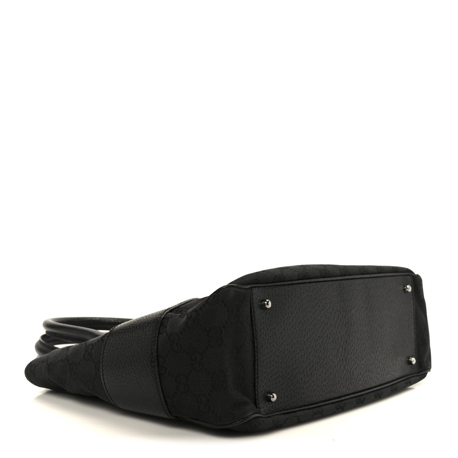 Gucci Monogram Shoulder Bag Black 4 of 10