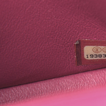 Chanel Patent Quilted Mini Rectangular Flap Fuchsia 7 of 11
