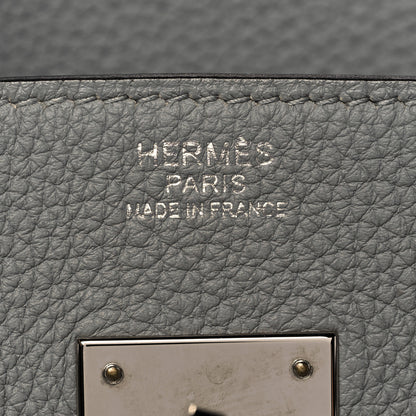 Hermes Togo Birkin 30 Gris Mouette 26 of 38