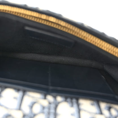 Christian Dior Oblique 30 Montaigne 2-In-1 Pouch Blue 5 of 11