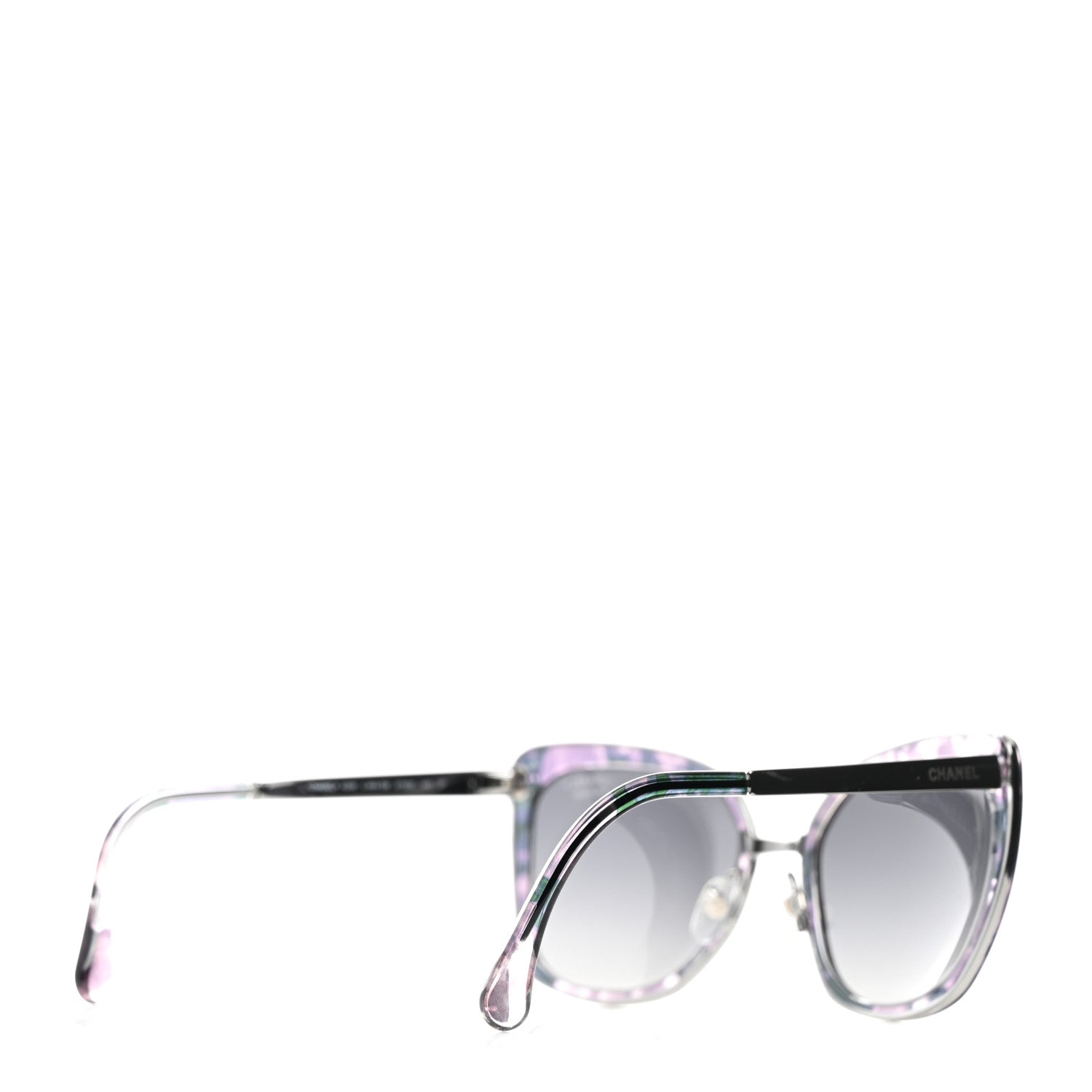 Chanel Square Fall Polarized Sunglasses 4209 Multicolor Grey 4 of 8