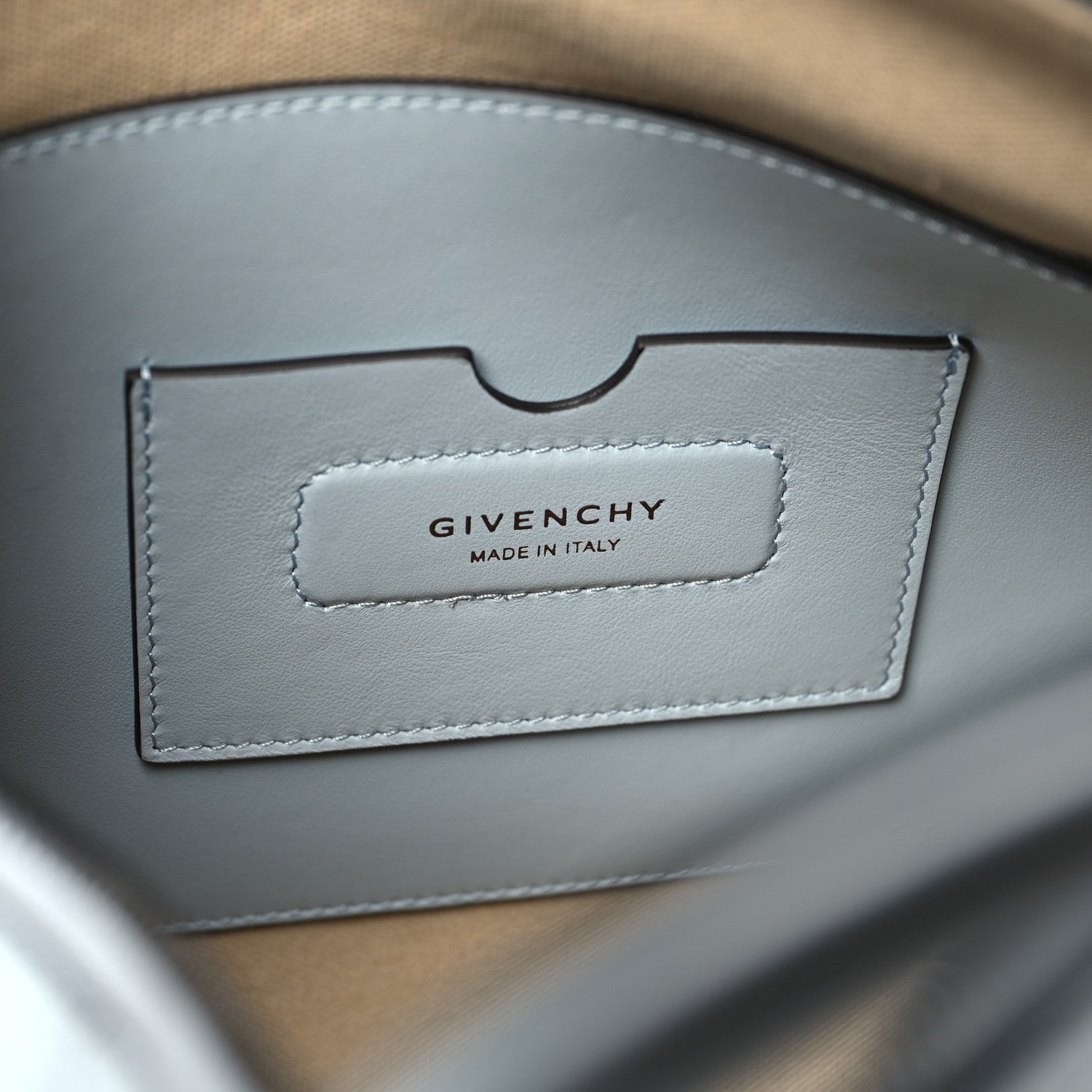 Givenchy Calfskin Small Soft Antigona Ice Blue 6 of 9