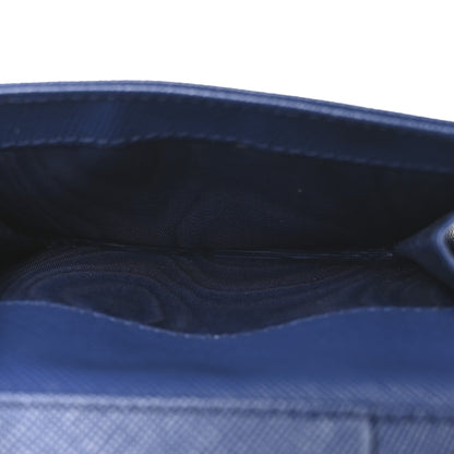 Prada Tessuto Nylon Card Holder Bluette 5 of 7