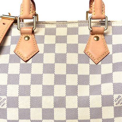Louis Vuitton Damier Azur Speedy Bandouliere 25 11 of 15