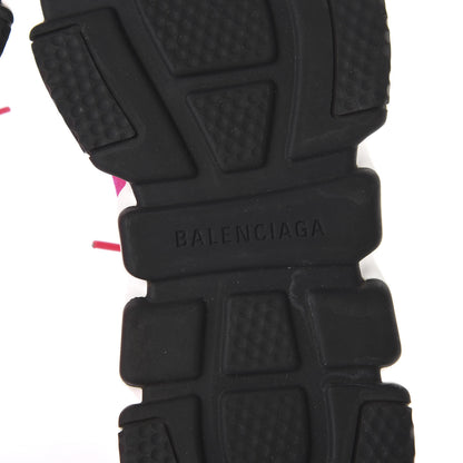 Balenciaga Knit Womens Speed Lace Up Sneakers 36 Rose Fluo 6 of 8