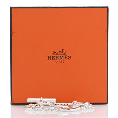 Hermes Sterling Silver Farandole Bracelet LG 4 of 4