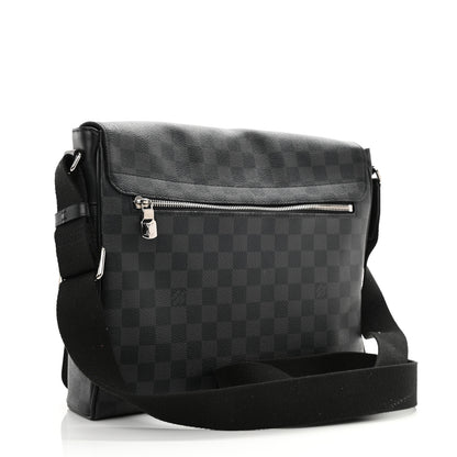 Louis Vuitton Damier Graphite District MM 3 of 10